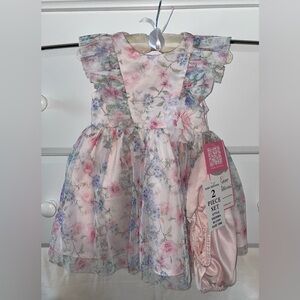 Rare Editions Baby Girl Dress 18 Months – NWT – Special Occasion